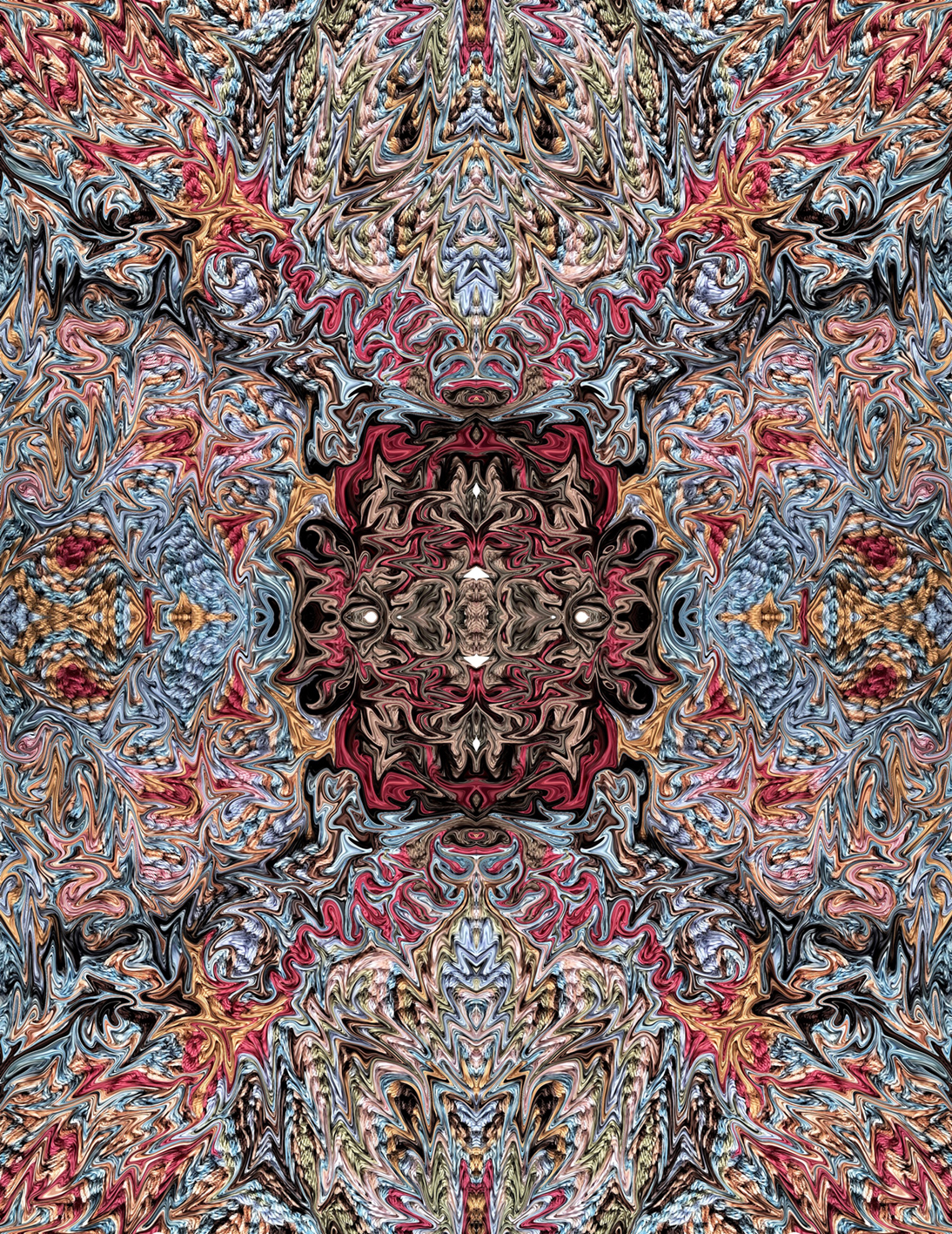 Kaleido Marbling Art